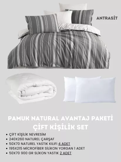 Merya Çift Kişilik Naturel Avantaj Paket