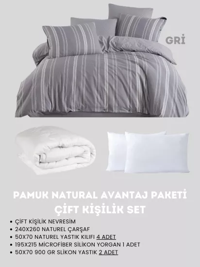 Merya Çift Kişilik Naturel Avantaj Paket
