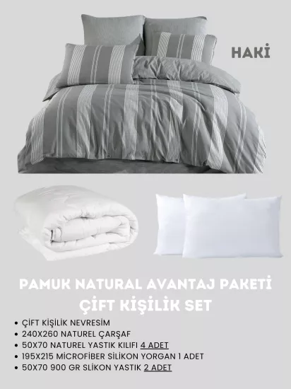 Merya Çift Kişilik Naturel Avantaj Paket