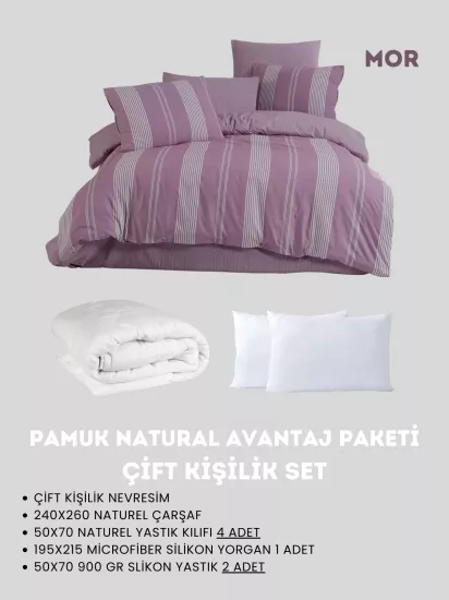 Merya Çift Kişilik Naturel Avantaj Paket